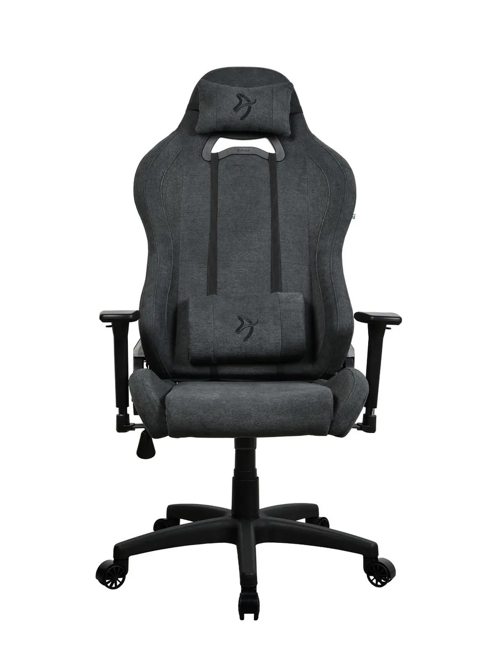 Torretta Soft Fabric Gaming-Stuhl, Dark Grey