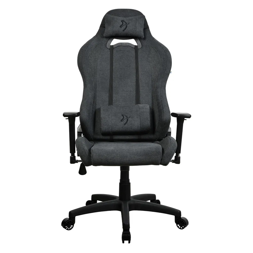 Torretta Soft Fabric Gaming-Stuhl, Dark Grey