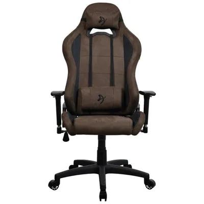 Gaming Stuhl Arozzi Torretta Supersoft Braun Ergonomisch 3D Armlehnen 120kg