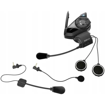 Intercom Motorrad Arsenal 30k Evo Duo kabellos Bluetooth 5.0 mit Geräuschunterdrückung Schwarz