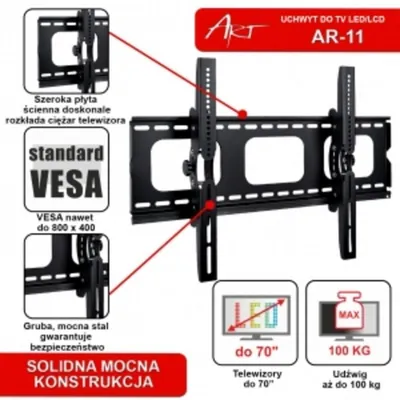 Wandhalterung ART RAMT AR-11 robuste Montage Metall Rahmen