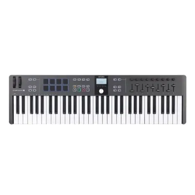 Arturia KeyLab Essential 61 mk3 Universal USB MIDI Controller 61 Tasten Schwarz