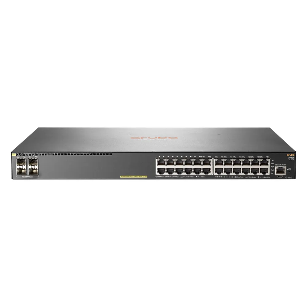 Aruba 2930F 24G PoE+ 4SFP