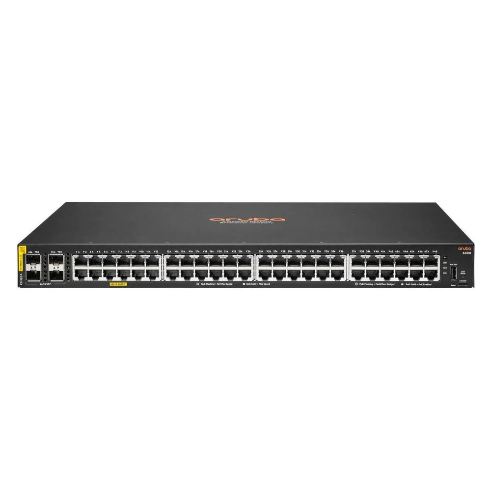 Aruba 6000 48G Class4 PoE