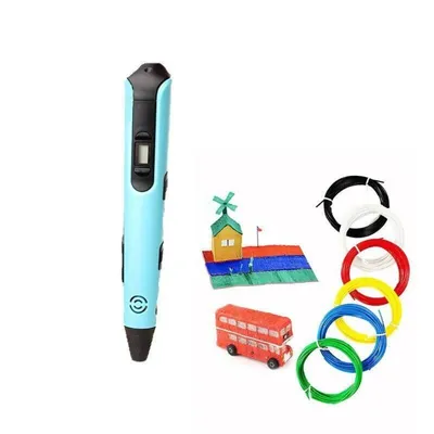 3D Stift Unbekannt Modell LCD Display 12 Farben PLA/ABS Filament Geschwindigkeitsregelung 5V