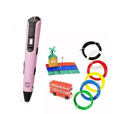 3D Stift LCD Port USB 12 Farben PLA/ABS einstellbare Temperatur Kindersicherung