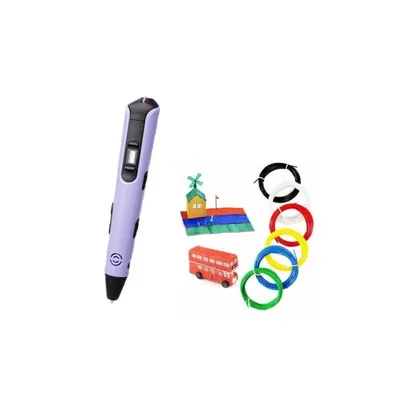 3D Stift PLA ABS Mit LCD Display 12 Farben 36m Filament Geschwindigkeitsregelung