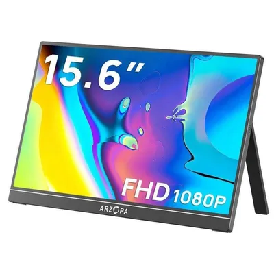 Monitor Arzopa A1 15,6" FullHD 60Hz IPS USB-C Tragbar Lautsprecher