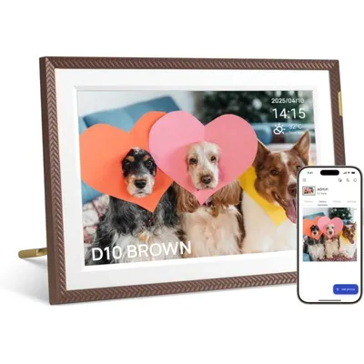 Digitaler Bilderrahmen Arzopa 10,1" Touchscreen IPS WLAN Cloud unbegrenzter Speicher