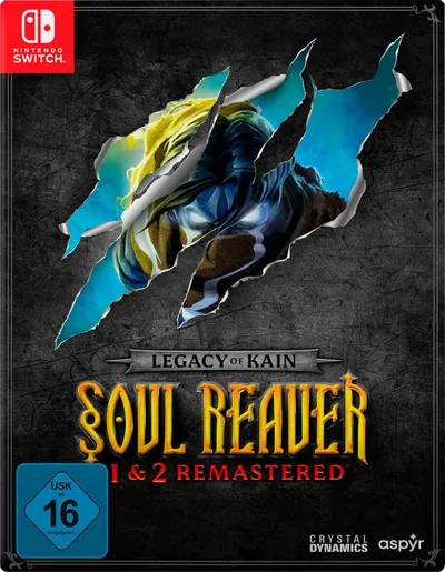 Legacy of Kain: Soul Reaver 1 & 2 Remastered - Deluxe Edition Nintendo Switch