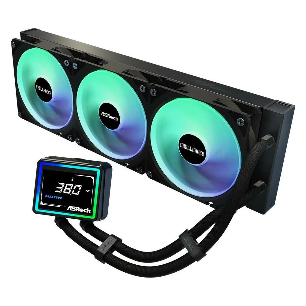 Refrigeración Líquida AsRock Challenger 360 Digital 360mm 3 Lüfter LED