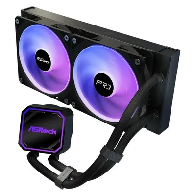 Refrigeración Líquida AsRock Pro 240 ARGB 240mm 2 Ventilatoren ARGB