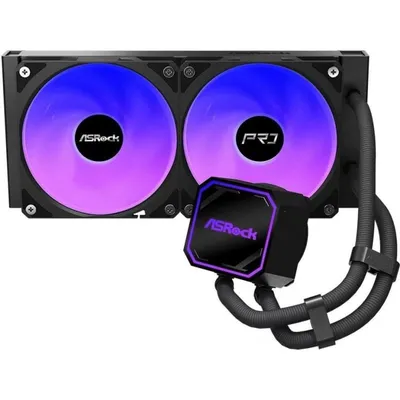 Refrigeración Líquida AsRock Pro 240 ARGB 240mm 2 Ventilatoren ARGB
