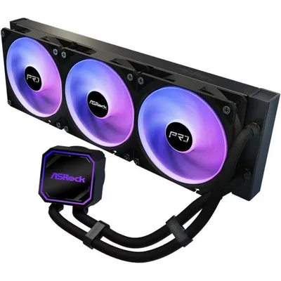 Refrigerung Flüssig AsRock CPC Pro 360 ARGB 360mm 3 Lüfter ARGB