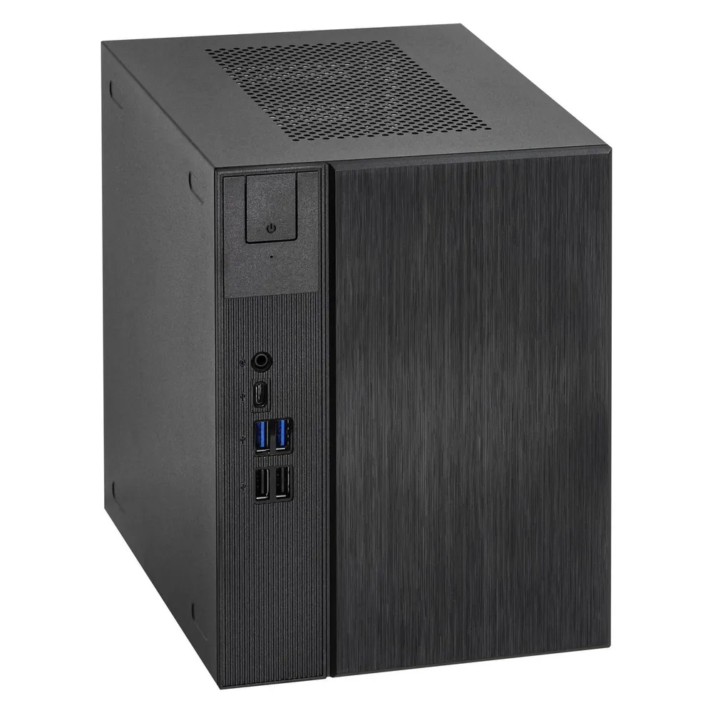 Barebone ASRock DeskMeet X600 AMD AM5 DDR5 4x M.2 PCIe 500W LAN HDMI DP USB-C