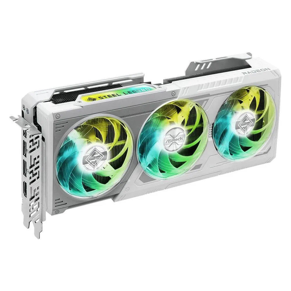 Grafikkarte ASRock Radeon RX 9070 XT Steel Legend 16GB GDDR6 FSR 4