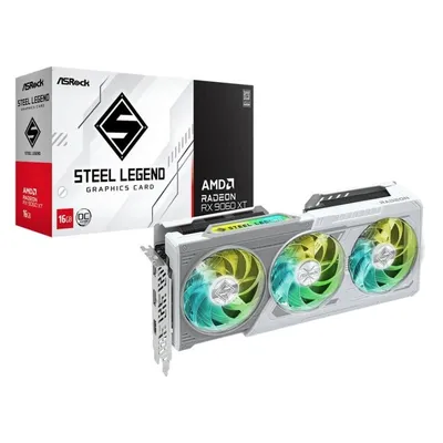 Grafikkarte ASRock Radeon RX 9060 XT Steel Legend 16GB GDDR6 PCIe 5.0 OC