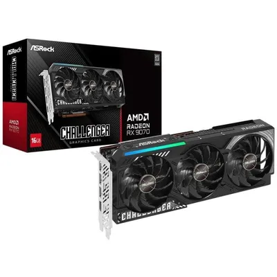 Grafikkarte ASRock Radeon RX 9070 Challenger 16GB GDDR6 FSR 4