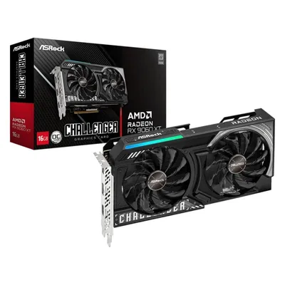 Grafikkarte ASRock Radeon RX 9060 XT Challenger 16GB GDDR6 PCIe 5.0 Grafikkarte ASRock Radeon RX 9060 XT Challenger 16GB GDDR6 PCIe 5.0
