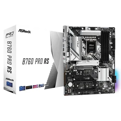 Asrock Intel B660M mATX B660M Pro RS DDR4 PCIe 4.0 M.2 USB 3.2 Hauptplatine