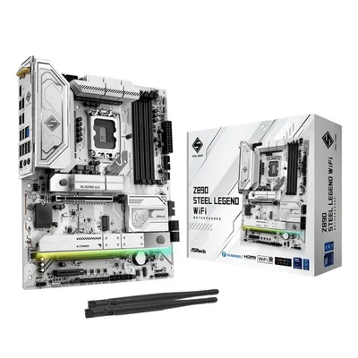 Mainboard Asrock Z890 Steel Legend WiFi DDR5 256 GB ATX Mainboard Asrock Z890 Steel Legend WiFi DDR5 256 GB ATX
