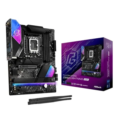 Placa Base ASRock Z890 Intel Z890 1851 ATX Lightning WiFi 7 PCIe 5.0 256GB