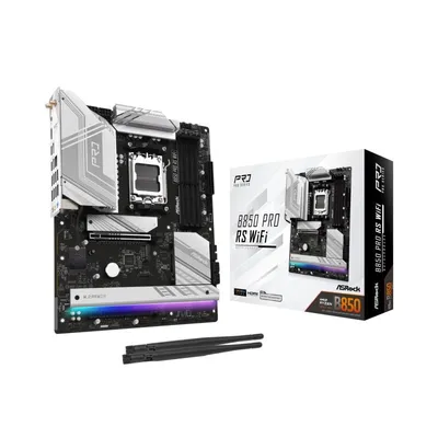 Asrock B850 AM5 ATX B850 Pro RS WiFi 6E PCIe Gen4 Bluetooth-Hauptplatine