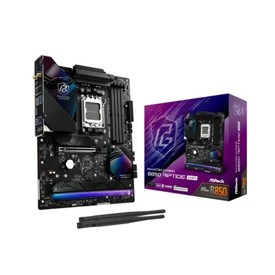 ASRock B850 ATX AM5 Riptide WiFi Integriertes DDR5 Phantom Gaming-Mainboard