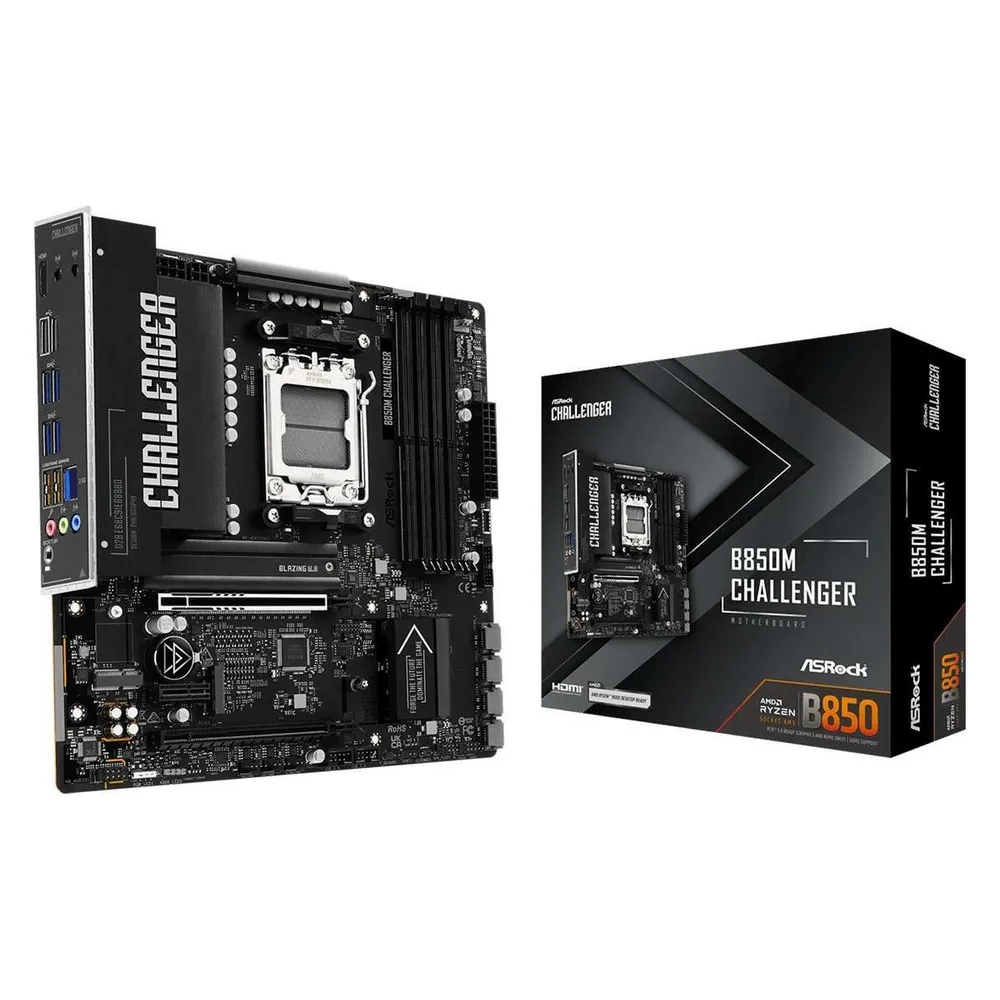 Mainboard AsRock AMD B850 AM5 DDR5 ATX HDMI 7.1 RJ45 2.5Gb PCIe 5.0 USB-C