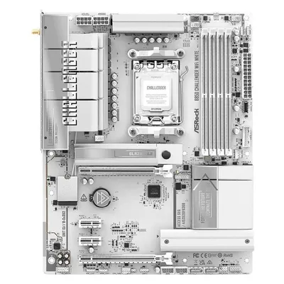Mainboard AsRock B850M Challenger WiFi White B850 AM5 DDR5 Micro ATX WiFi 7 PCIe 5.0