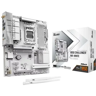 Mainboard AsRock B850M Challenger WiFi White B850 AM5 DDR5 Micro ATX WiFi 7 PCIe 5.0