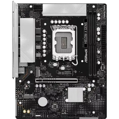 Mainboard ASRock H810M-X Gen5 Intel H810 LGA1851 DDR5 Micro ATX DisplayPort