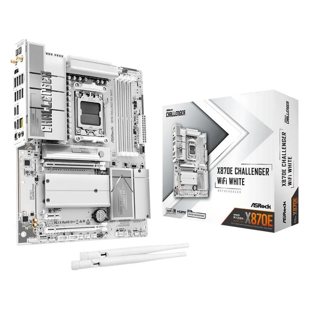 Mainboard Asrock X870E Challenger X870E AM5 DDR5 ATX WiFi 7 PCIe 5.0 256GB
