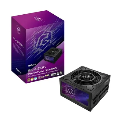 Asrock 850W Netzteil 80+ Gold Zertifizierung Phantom Gaming PG-850G Modular Extras
