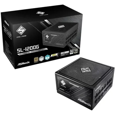 Netzteil AsRock Steel Legend SL-1200G 1200W 80+ Gold Zertifizierung modular