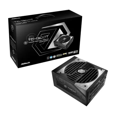 Asrock 1300W Netzteil 80 PLUS Titanium Zertifizierung Taichi TC-1300T Vollschutz
