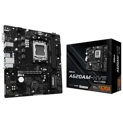 Motherboard ASRock A620AM-HVS AMD A620 AM5 DDR5 micro ATX PCIe 4.0