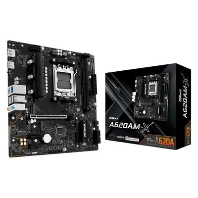 Motherboard ASRock A620AM-X A620 AM5 DDR5 Micro-ATX 2.5GbE M.2 PCIe 4.0
