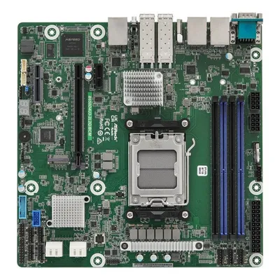 Motherboard AsRock B650D4U3-2L2Q/BCM B650 AM5 DDR5 micro ATX Dual LAN M.2 HDMI