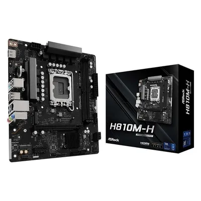 Motherboard ASRock H810M-H Intel H810 LGA1851 DDR5 Micro-ATX Kein WiFi M.2 PCIe 4.0