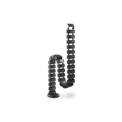 Kabelrinne ASSMANN Electronic DA-90505 gebogen 1300 mm ABS Metall schwarz