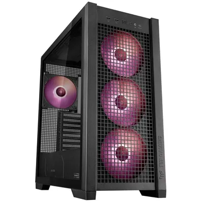 ASUS TUF Gaming GT302 ARGB Midi Tower Schwarz