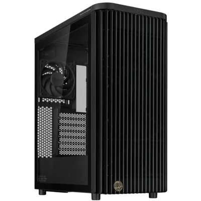 Asus ProArt PA401 ATX-Tower mit gehärtetem Glas, USB 3.2, Schwarz