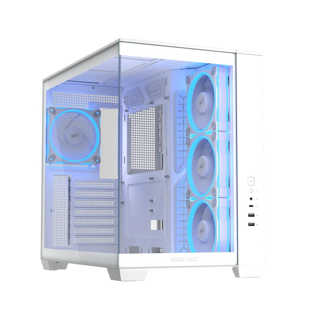 ATX Tower Asus A32 Plus TG ARGB White Glas RGB Beleuchtung