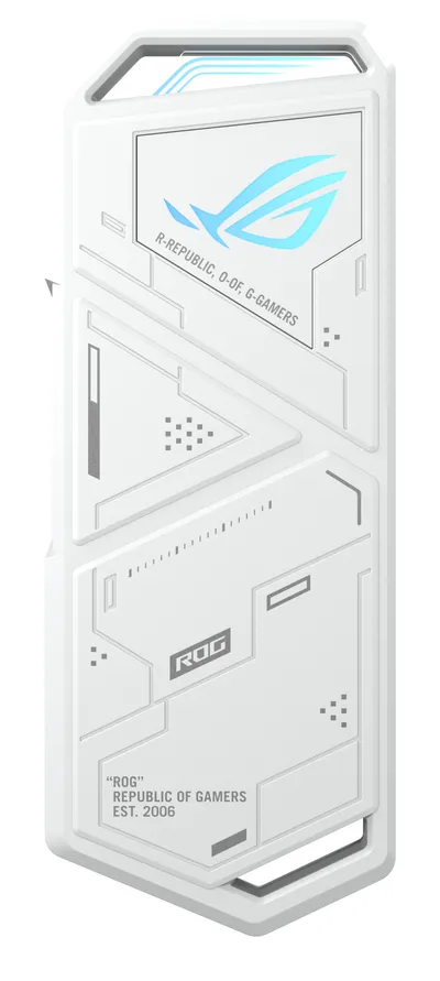 ASUS ROG Strix Arion White Edition Externes SSD-Gehäuse Weiß M.2