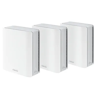 WiFi Mesh ASUS ZenWiFi BT8 3 Nodos 8643 Mbps 800 m² Tri-Band mit Firewall & VPN