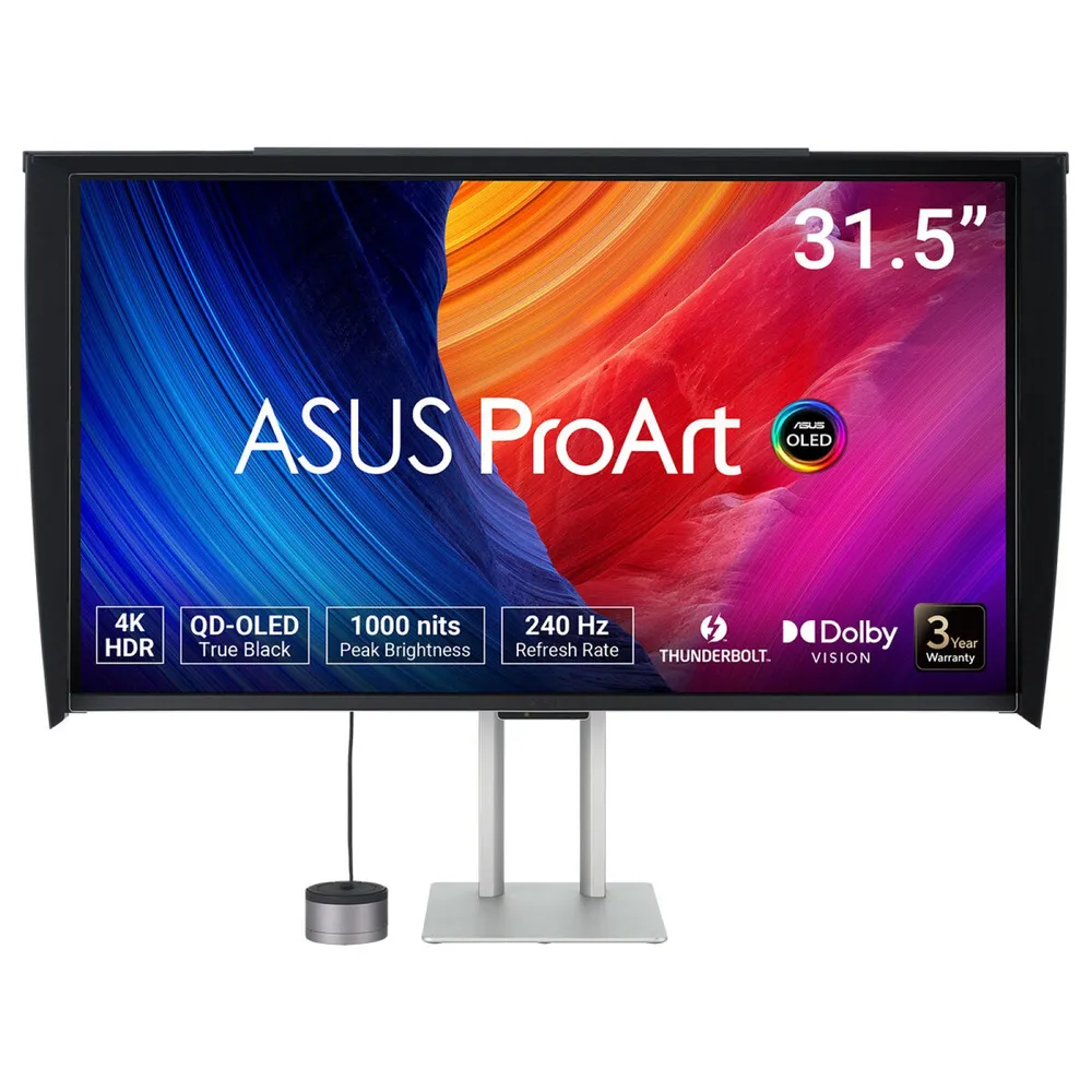 Monitor ASUS ProArt PA32UCDMR-K 31,5" UltraHD 4K 240Hz QD-OLED 0,1ms Höhenverstellbar
