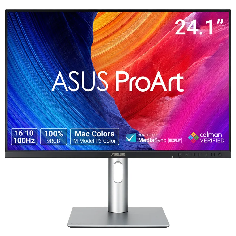 Monitor ASUS ProArt PA248QFV 24,1" WUXGA 100Hz IPS HDR10 5ms Höhenverstellbar
