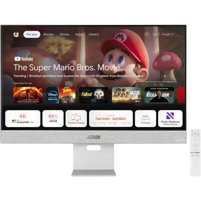ASUS ZenScreen Smart Monitor MS27UC Computerbildschirm 68,6 cm (27") 3840 x 2160 Pixel 4K Ultra HD LCD Grau