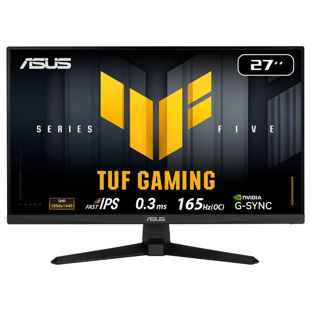 Monitor ASUS TUF Gaming VG27AQE5A 27" Quad HD 165Hz IPS HDR10 FreeSync G-SYNC 0,3ms